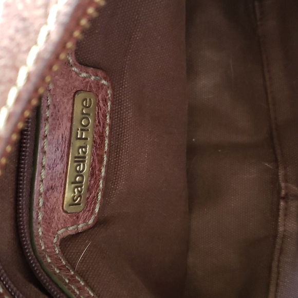 Isabella Fiore Vintage Leather Boho Bag - Picture 7 of 9